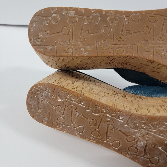 Fossil Malea Cork Wedge Sandals - Picture 8 of 12